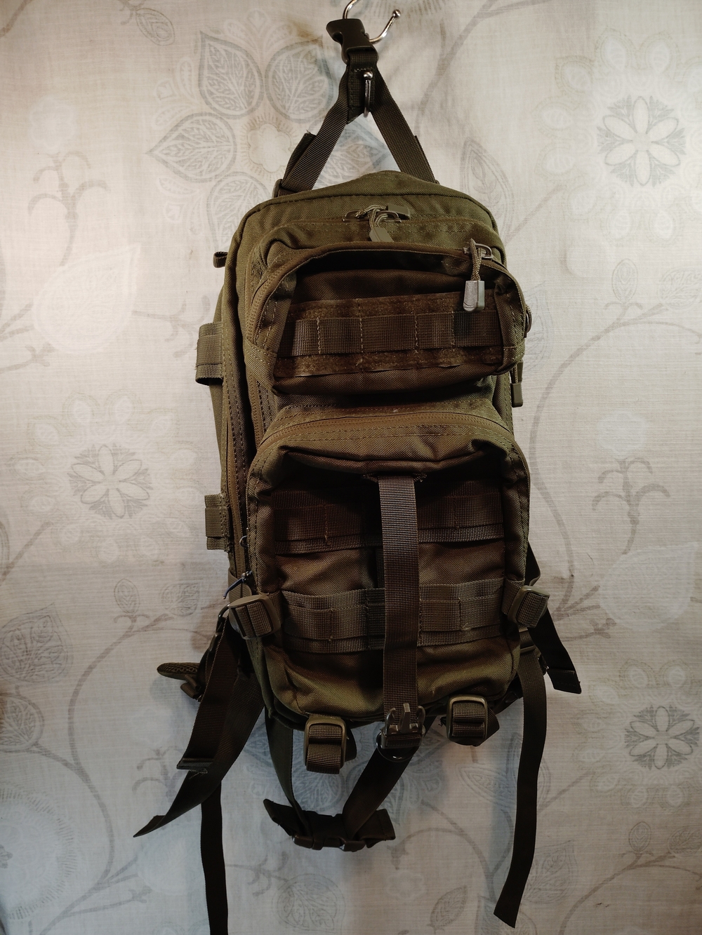 Condor Olive Green Tactical Assault Backpack - Durable Military-Style Daypack